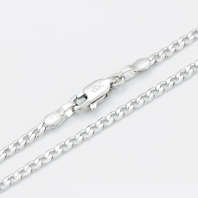 XP Jewelry --( 55 cm x 2.5 mm ) 22 inch Figaro 1:1 Small Chain Necklaces